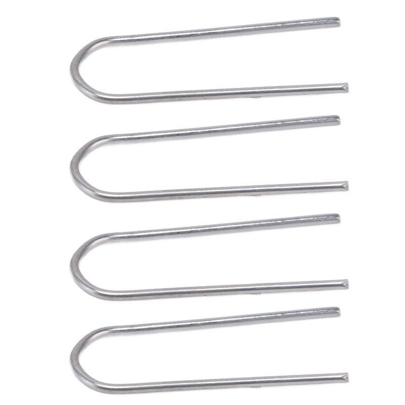 200 Pcs Wire Jump Rings Nickel Chromium Alloy U Shaped