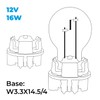 Simply Auto P16W Daytime Running Bulb |12V 16W BULB|UV Filter