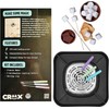 Crux Tabletop Indoor Electric S'mores Maker, Smores Roasting Sticks Kit,