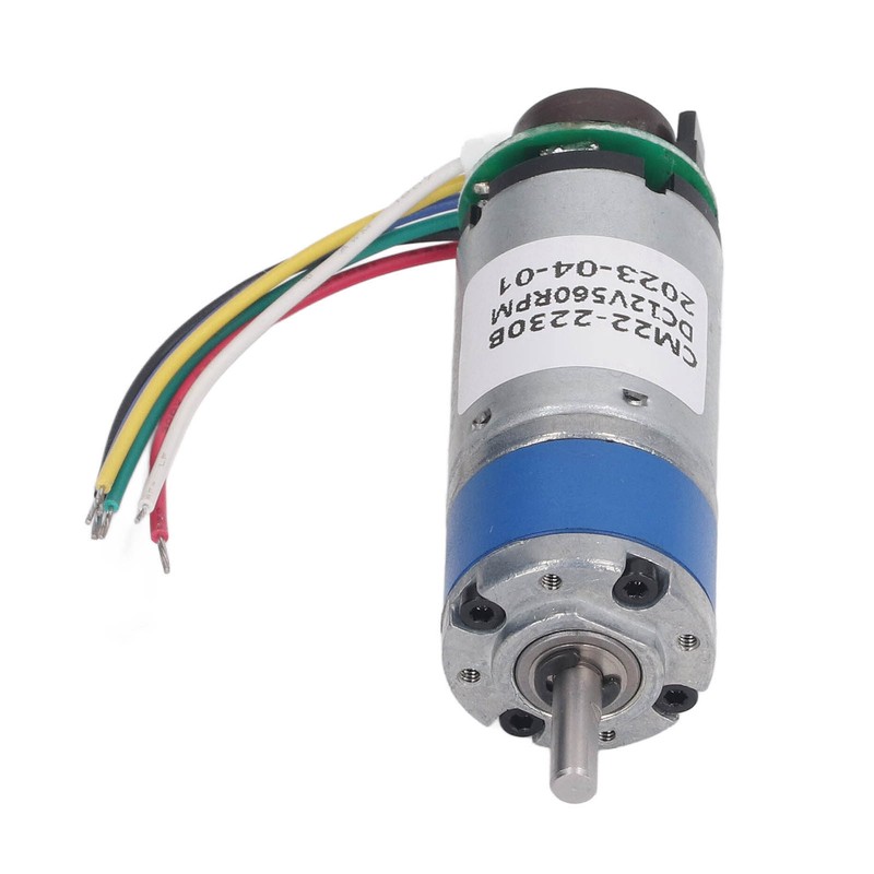 Gear Motor DC 12V Speed Reduction 560RPM 22mm Planetary Gear