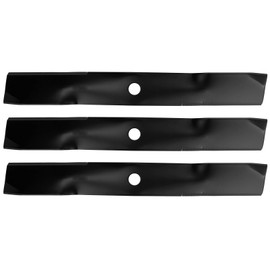 SCITOO 3 Pack Lawn Mower Blade, 54 inches Blades Compatible for John Deere M115496, GY20569 for Scotts M115496 325 335 345 355D 425 445 455 F725 G100 LX288 GT245 S2554 2354HV