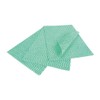 EcoTech EWF25G Envirowipe Compostable Folded Cloth, Green (pack of 25),50