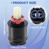 Mgoodoo 40PHF-2 Pressure Balance Cartridge, 40mm Shower Cartridge Replacement Fit