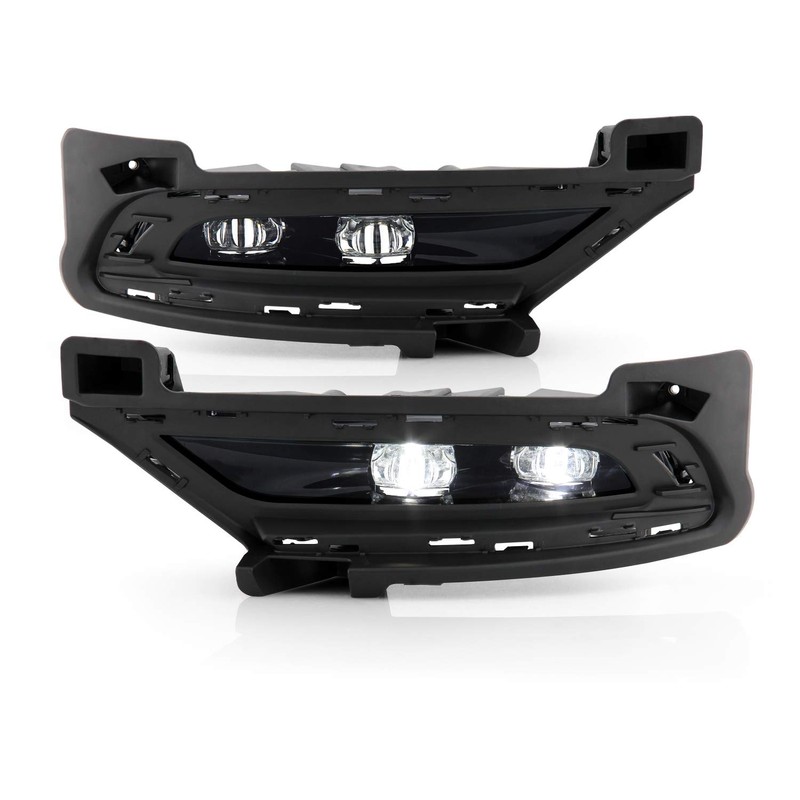 AKKON - Fits 2015-2020 Chrysler 300 Full LED Chrome Fog