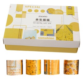 Decorative Washi Tape Set, 20 Rolls, Vintage Style for Crafts, Journals, Scrapbooks