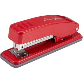 Swingline Stapler, Cub Compact Desktop Stapler, 20 Sheet Capacity, Metal, Rio Red (S701070)