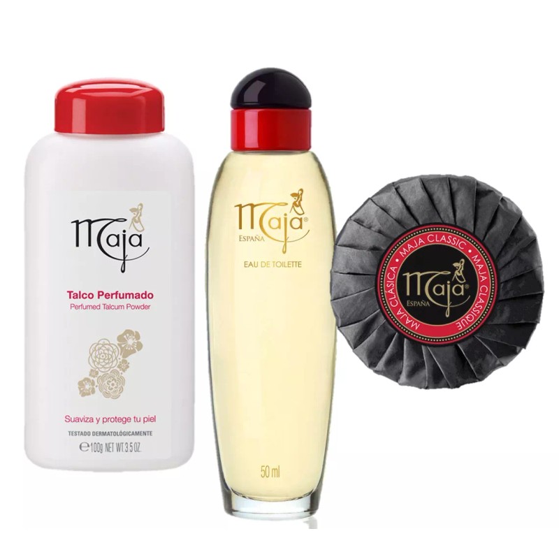 Maja Estuche Talco 100g + Agua De Tocador 50ml +