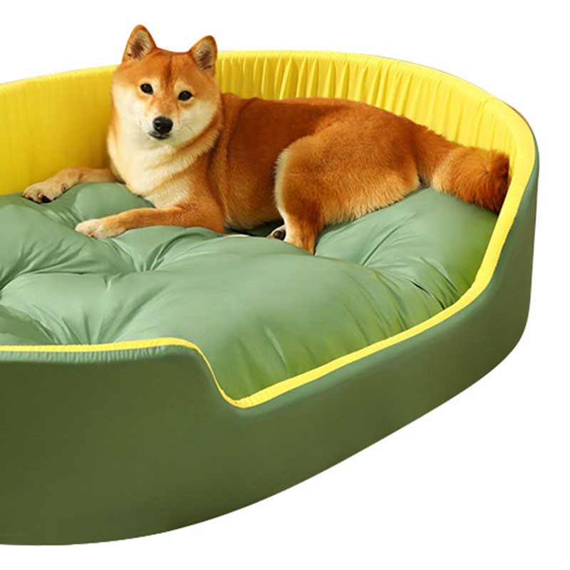 Pet Nest Bed Large Space Soft Comfortable Warm Pet Sleeping