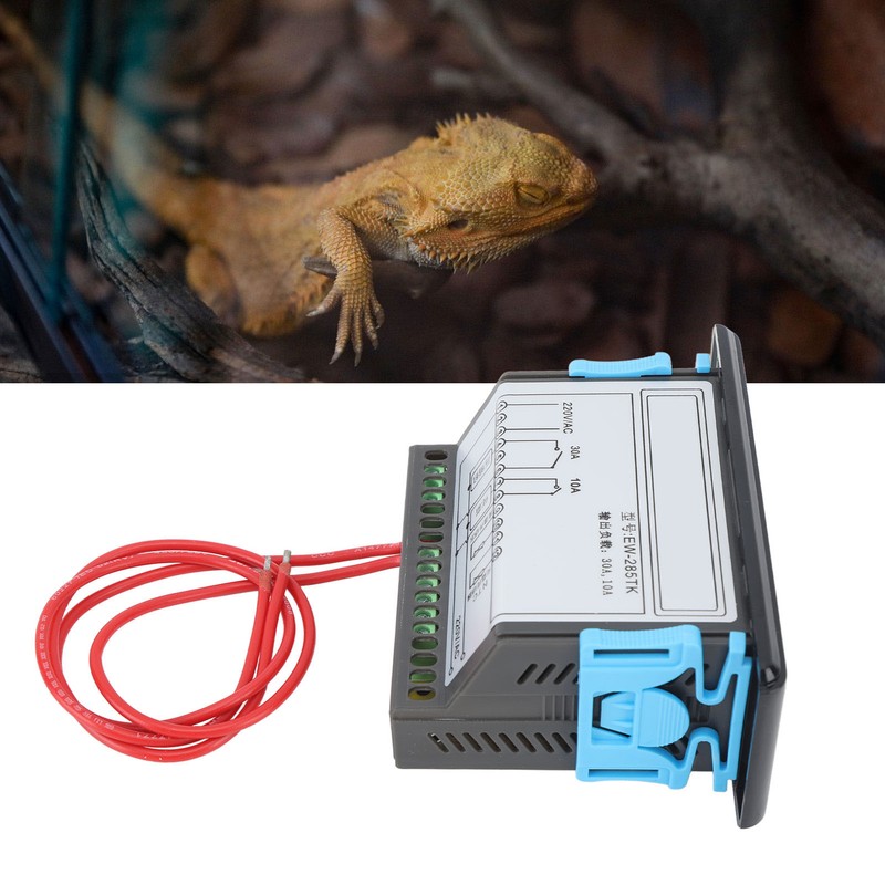 Touch Smart Thermostat Dual Display Digital Refrigeration Defrost Temperature Controller