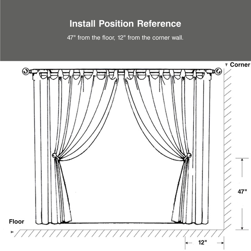 Adjustable Gold Curtain Holdbacks, Foldable Tiebacks for Heavy Drapes