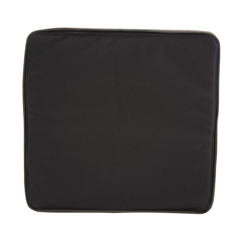 Howard Elliott No Tip Block Ottoman With Cover, Avanti White