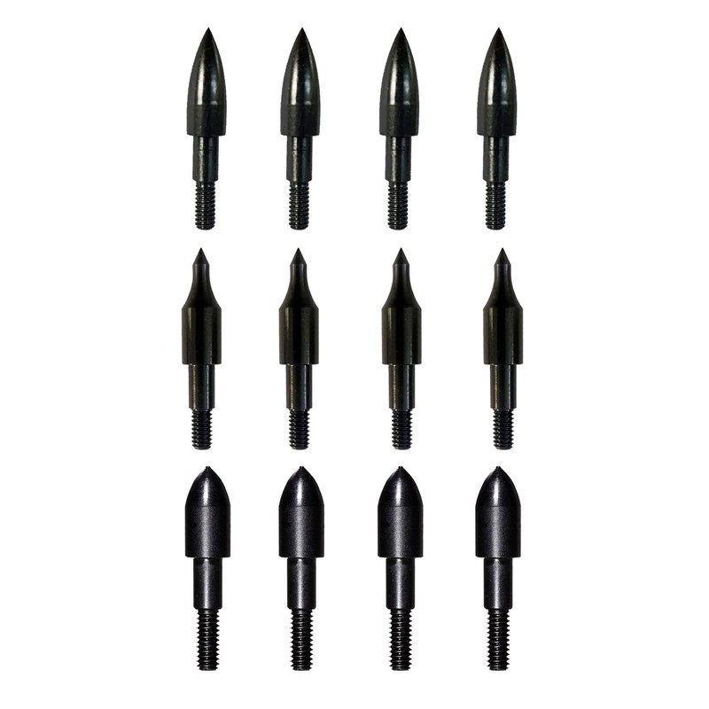 Ontsho 100 Grain Field Points Archery Target Practice Arrow Tips