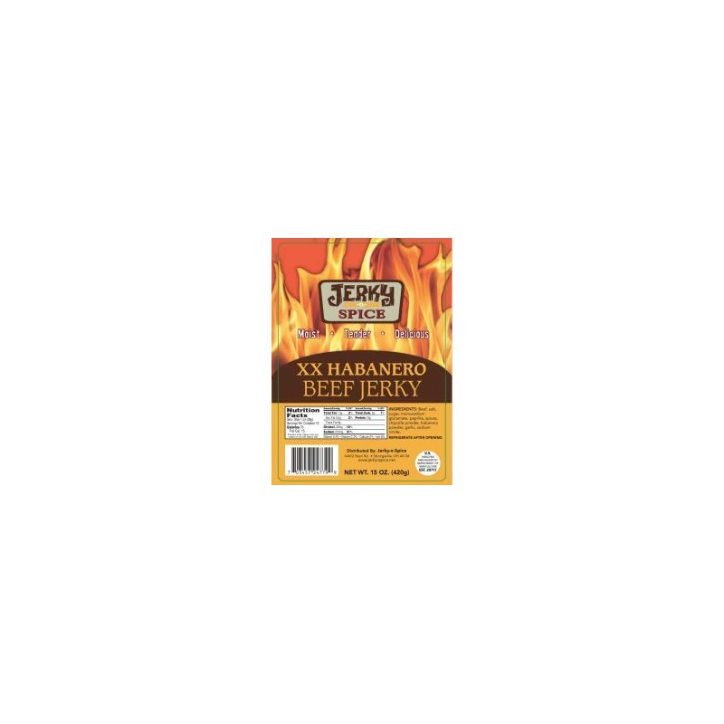 Gold Rush Premium Jerky 15 Oz. (Double Habanero Chipotle)