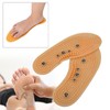 Plantillas magnéticas para hombres Mujeres Puntos de acupuntura Zapatos para