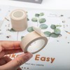 NatSumeBasics Pastel Washi Tape Solid Brown Washi Tapes 0.6" x32