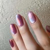 24pcs Press on Nails Medium Almond Fake Nails Colorful Glossy