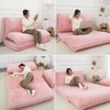 N&V Folding Matress Sofa Bean Bag Bed, Foam Filling Folding