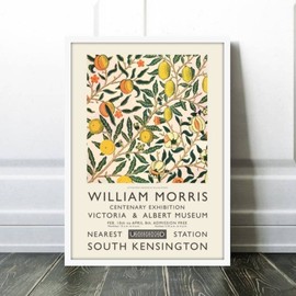 william morris 12 (A4 size (with white frame))