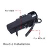 Weltool 戦術懐中電灯ホルスター、Molleシステム、コーデュラ素材、UTX-DURAFLEXバックルツールポーチFenix PD35 TK16 Streamlight Scorpion X, STRION, PROTAC HL