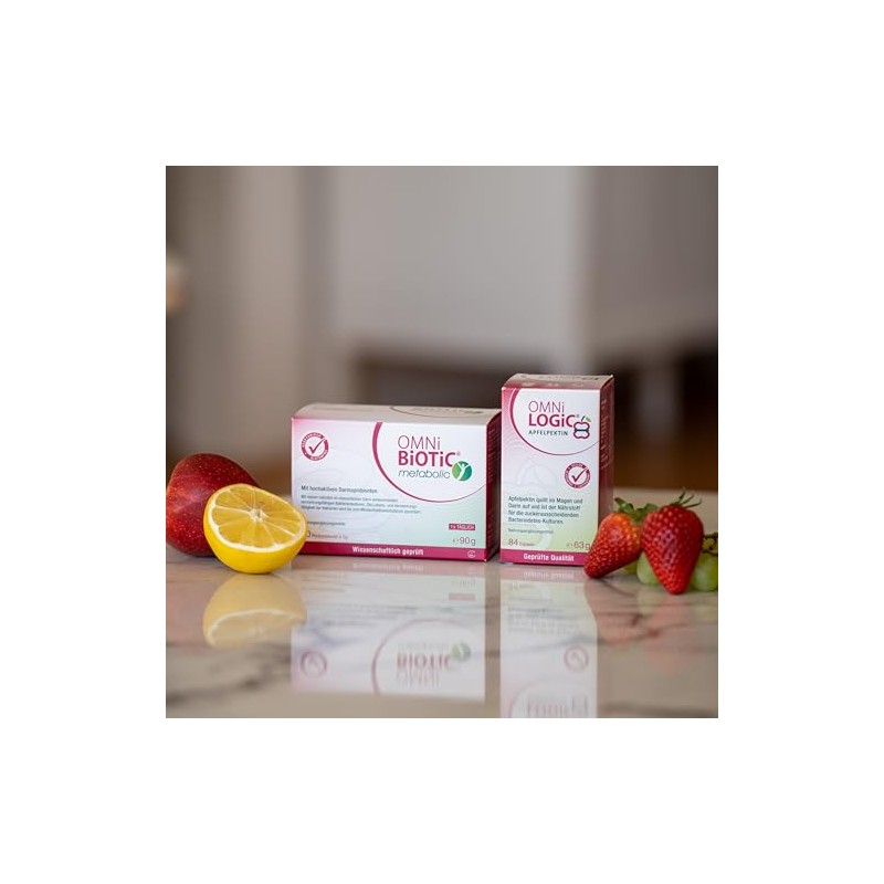 Omni Logic Apfelpektin, 180 Capsules