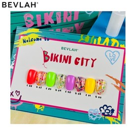 BEVLAH Bikini City Gel Nail Set 8items