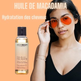 LAURA SIM'S - Macadamia Hair Oil - Moisturising, Repairs & UV Protection - Deep Nourishes, Reduces Frizz & Stimulates Growth - 100% Natural Formula - 125ml