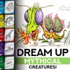Mythical Creatures Drawing Art Prompts for Kids to Sketch Funny