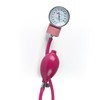VitalCare | Baumanómetro Aneroide Manual (Rosa) | Brazalete Amplio (22-45