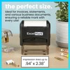 ExcelMark Self-Inking Rubber Stamp - Return to Sender Not at