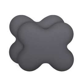 High-Quality Acamar Cushion Cover Double Pack (Dark Grey, Plain) for Butterfly Cushions Acamar - Mako Cotton, Double Jersey, Good Fit, Oeko-Tex Certified, Cushion Cover with Zip