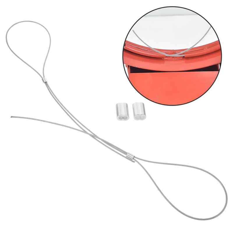 OHPHCALL 2pcs Basketball Hoop Nets Threading String Thickened Basketball Rim