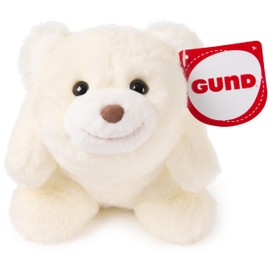 GUND Snuffles Teddy Bear, Forever Friends Littles Stuffed Animals, Classic Plush Toys for Ages 1 and Up, White, 7”