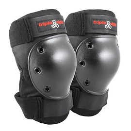 Triple Eight Rodilleras Kneesaver (1 par), color negro, talla única                                                                                   