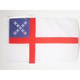 Episcopalian Flag 18'' x 12'' cords - Episcopal Movement SMALL flags 30 x 45cm - Banner 18x12 in - AZ FLAG