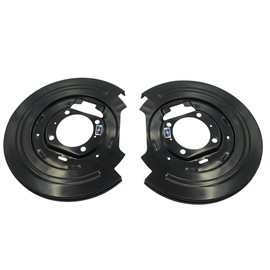 Forlevlaep 924-215 2PCS Rear Left Right Brake Dust Shield for Lincoln Navigator 1998-2002 for Ford F-150 1999-2003 for Ford Expedition 1997-2002 for Ford F-250 1998-1999 Driver Passenger Side