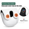 Golf Mallet Putter Cover Head Cover, Birdie Design Magnetic Closure