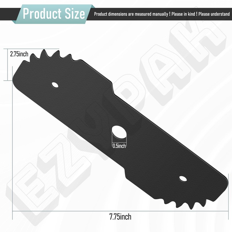 6 Pack 7-1/2-inch EB-007 Edge Hog Heavy-Duty Edger Replacement Blade