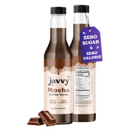 Javvy Coffee Syrup - Zero Sugar, Zero Calorie, Coffee Flavoring Syrup, Coffee Bar Accessories - Great for Flavoring All Types of Drinks – Mocha