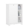 SoBuy Tilt Out Laundry Cabinet, Floor Standing Storage Cupboard with