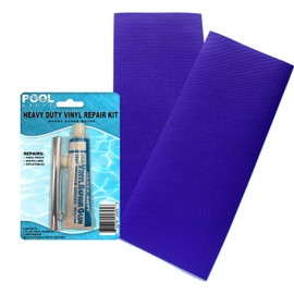 Pool Above Heavy Duty Vinyl Repair Patch Kit | Vinyl Cement Adhesive Glue and Colored Patches for Inflatables Boat Raft Kayak Air Beds Inflatable Mattress Hole Repair Purple