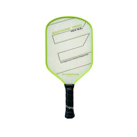 Engage Encore Pro V2.0 12.7mm Pickleball Paddle Playability with Power | Hybrid - Crimson Red (Lime Flash, 15.2 MM (Thick))