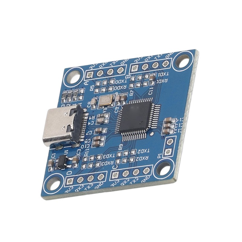 USB to 4 Way TTL Module CH9344 12Mbps Baud Rate