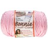 Pepperell Bonnie Macrame Craft Cord 6mmX100yd, Pink