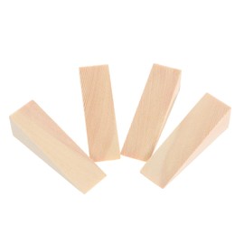 COHEALI Pcs Wooden Door Wedge Stopper Retainer Stop Keep Door Wall Protector Non-Slip