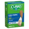 CURAD Flex-Fabric Adhesive Bandages, 3/4" x 2-1/2", Superior Wound Care,