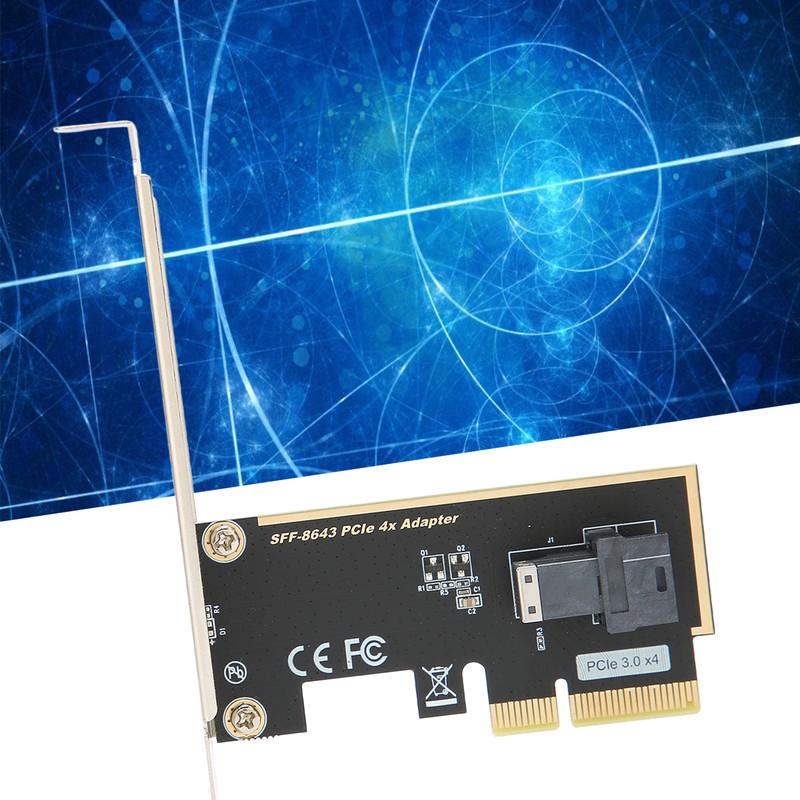 PCIE X4 to U.2 Adapter Card SFF-8643 Mini SAS HD