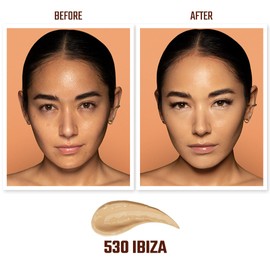 Juvia's Place I Am Magic Velvety Matte Liquid Foundation 530 - Ibiza - Medium w/Cool, Golden Undertone, Makeup Foundation Full Coverage, Lightweight, Long Wear, Velvety Matte Finish | Juvia's Place