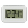 La Crosse Technology 513-113W Digital White Wall Clock with Temperature