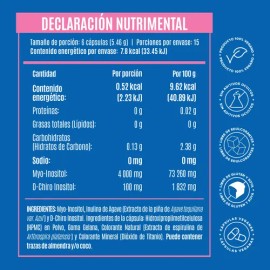 Birdman Myo D-Chiro Inositol: Suplemento de 90 Cápsulas Veganas Sin Aditivos