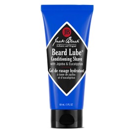 Jack Black - Beard Lube Conditioning Shave, 3, 6, and 16 fl oz – Pre-shave Oil, Shave Cream, Skin Conditioner, Lightweight Formula, Softens Hair, Jojo